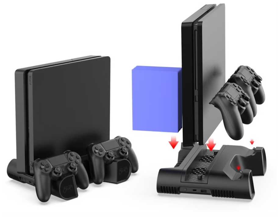 Многофункциональный стенд DOBE для PS4/Slim/PRO (TP4-0406) фотография 3