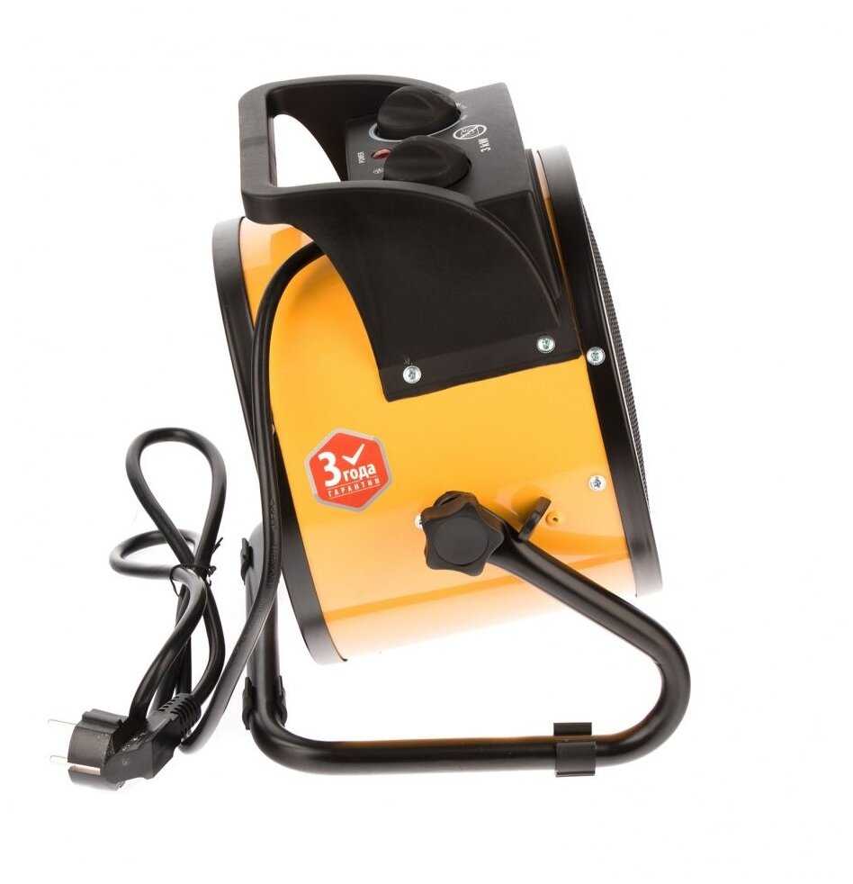 Тепловая пушка, керамический нагреватель (тепловентилятор) DHC 3-150, 220 В, 0,025/1,5/3 кВт, DENZEL 96431 фотография 4