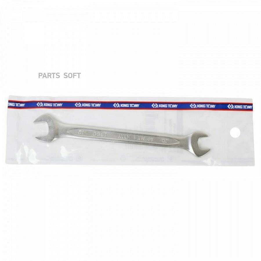 Ключ рожковый KING TONY 10x12 мм (19001012) фотография 1