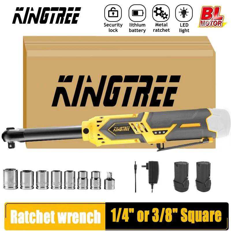 Беспроводной электрохраповой ключ Kingtree (3/8 дюйма)