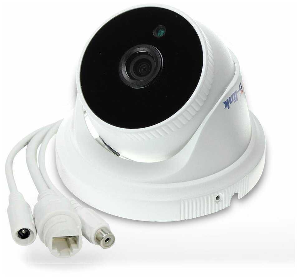 Купольная камера видеонаблюдения IP Ps-Link IP308P матрица 8Мп с POE питанием фотография 1