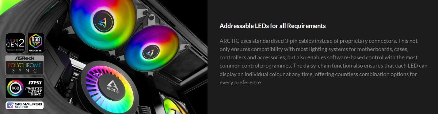 Система водяного охлаждения Arctic Liquid Freezer III 240 A-RGB фотография 25