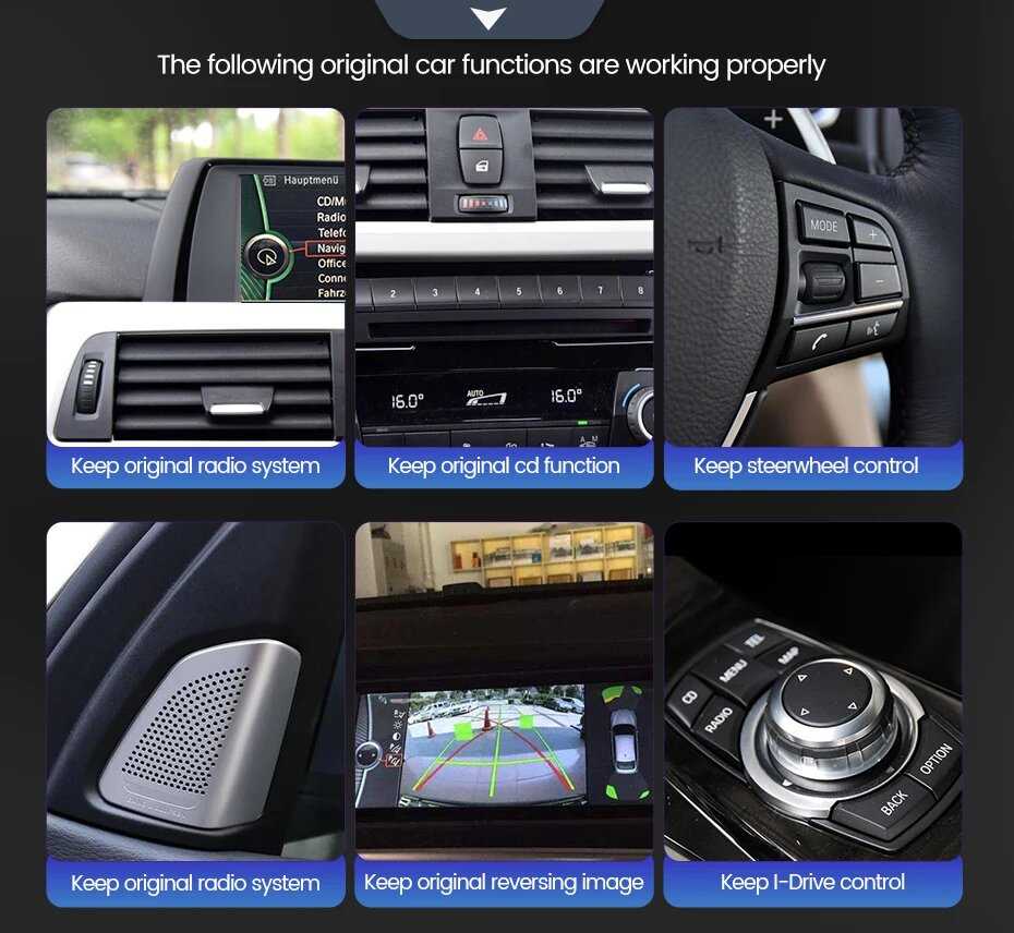 Автомобильная Беспроводная Автомагнитола CarPlay + android, 6 + 128 ГБ, умные системы для BMW X1 E84 2009-2015, навигатор, автомобильный мультимедийный BT, OEM 6G 128G AHD фотография 19