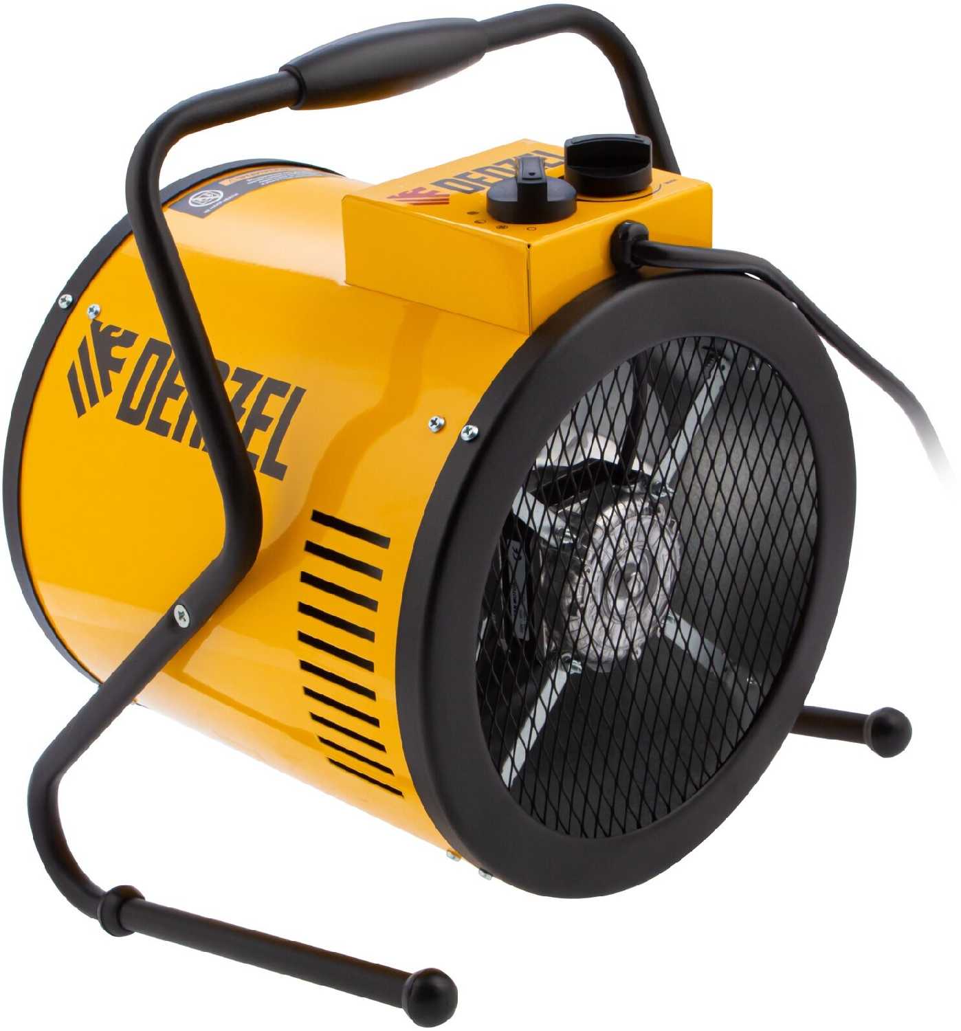 Тепловая пушка Denzel SFH-9000 400 В, 720 м3/ч, 3 реж. вентилятор, 6000/9000 Вт (96439) фотография 6