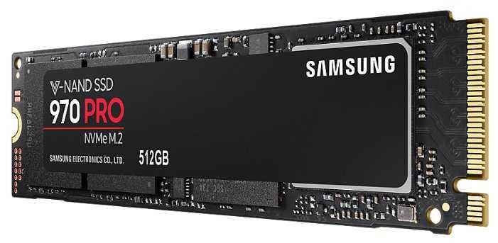 Твердотельный накопитель Samsung 970 PRO 512 ГБ фотография 1