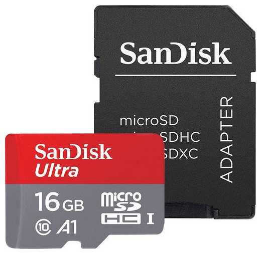 Карта памяти SanDisk Ultra microSDHC Class 10 A1 98MB/s фотография 1