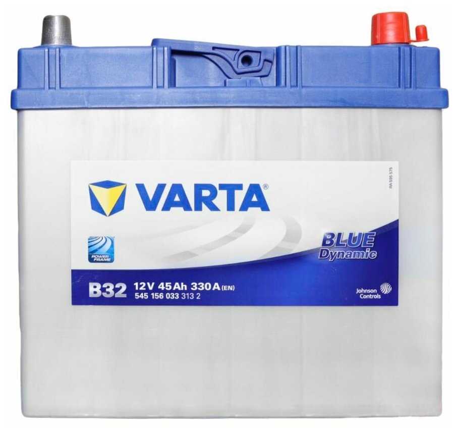 Аккумулятор VARTA Blue Dynamic B32 (545 156 033) фотография 5