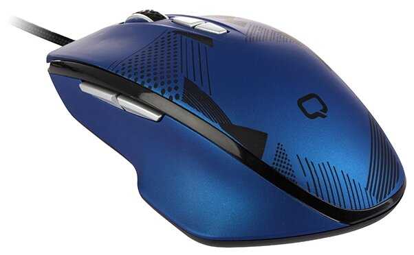 Мышь Qumo Enigma M59 Blue USB фотография 3