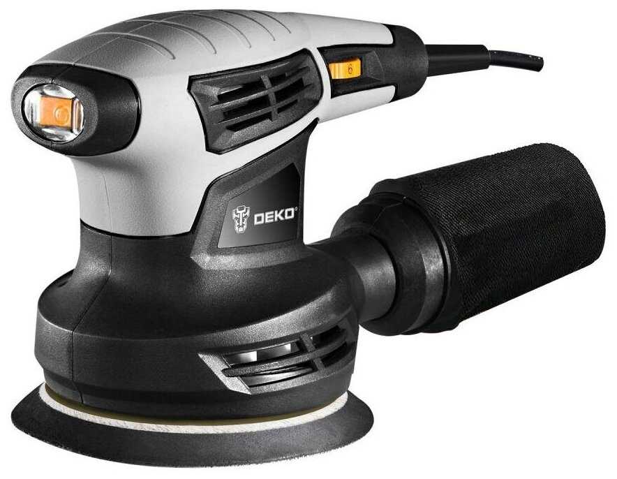 Эксцентриковая шлифмашина DEKO DKG400-125, 063-2203, 400 Вт