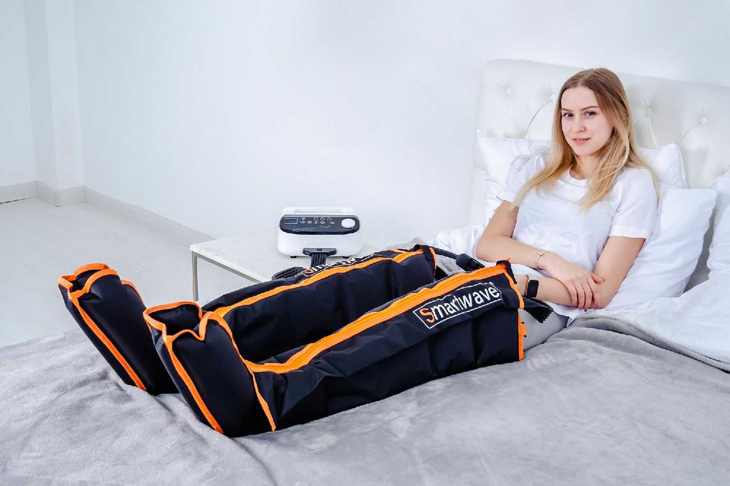Профессиональный компрессионный лимфодренажный массажер Smartwave 600 фотография 15
