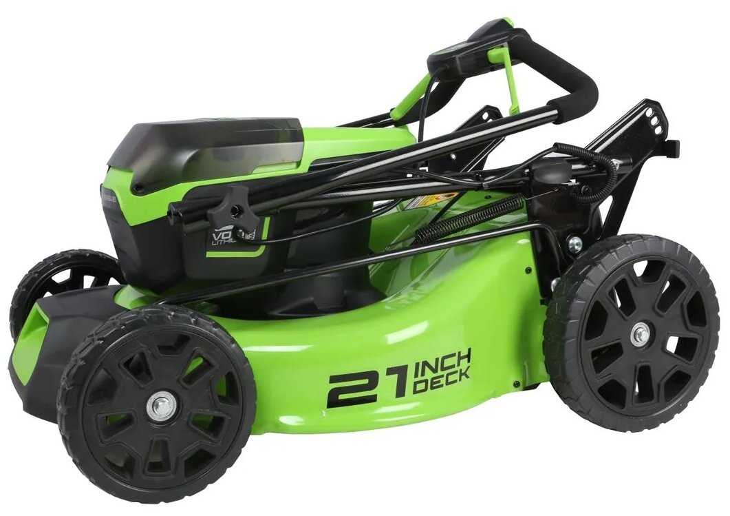Электрическая газонокосилка Greenworks DigiPro (2514307) фотография 5