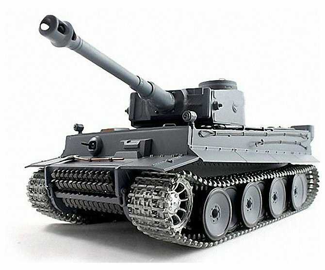 Танк Heng Long Tiger I 3818-1PRO, 1:16, 52 см фотография 1