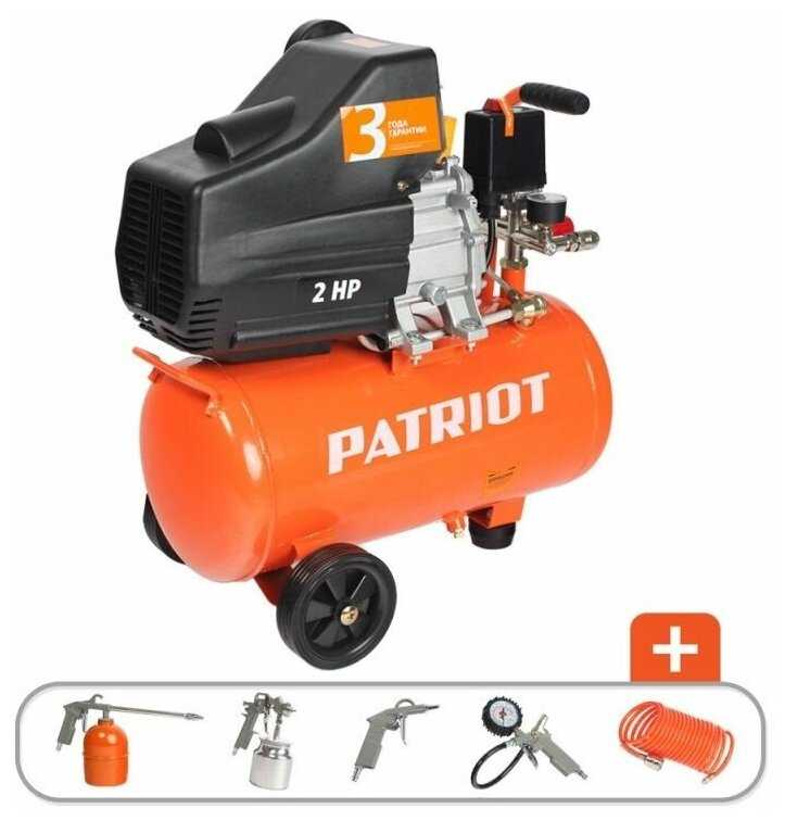 Компрессор PATRIOT Euro 24-240K фотография 7