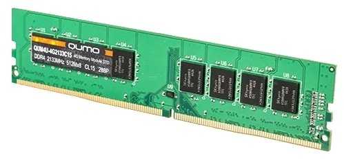 Оперативная память Qumo 16 ГБ DDR4 DIMM CL16 (QUM4U-16G2400P16)