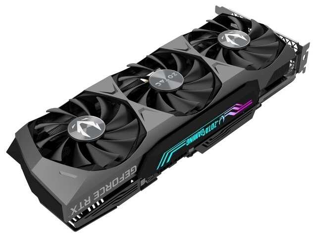 Видеокарта ZOTAC GAMING GeForce RTX 3080 Ti Trinity OC (ZT-A30810J-10P) фотография 3