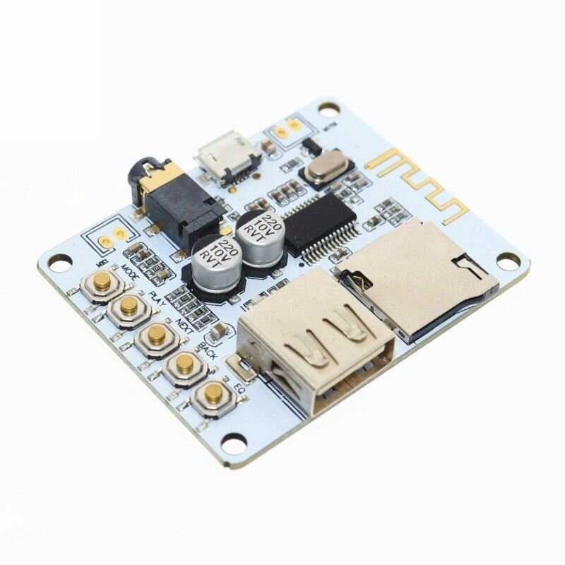 Плата ресивер аудио mp3 Bluetooth, USB, micro SD фотография 1