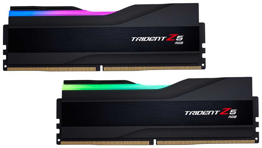 Оперативная память G.SKILL Trident Z5 RGB 32 ГБ DDR5 DIMM CL32 (F5-6400J3239G16GX2-TZ5RK)