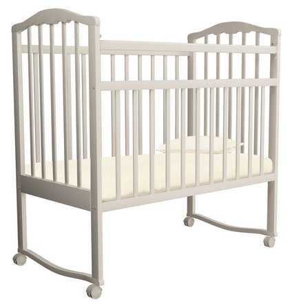 Кроватка Агат Золушка-1, качалка, полозья для качания фотография 5