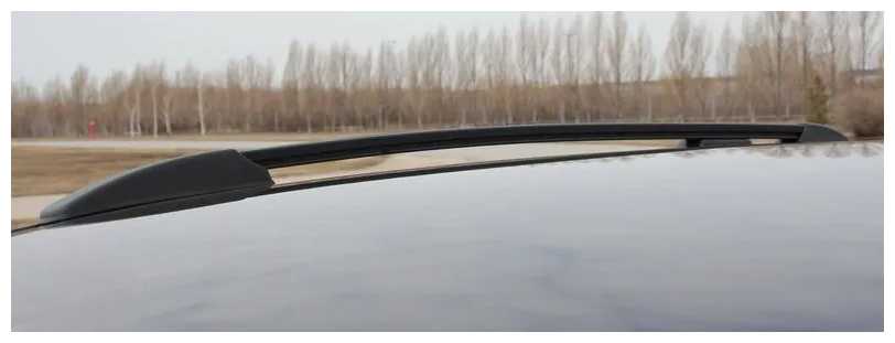 Рейлинги для Renault Arkana c 2019 - черные фотография 2