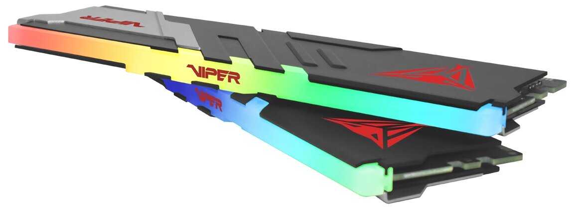 Оперативная память Patriot Memory VIPER Venom RGB DDR5 DIMM (PVVR564G560C40K) фотография 4