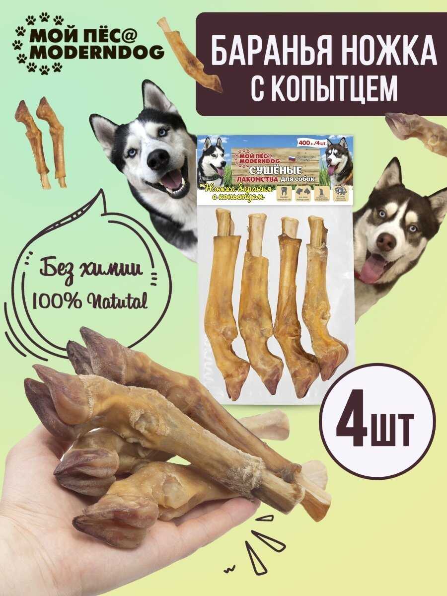 Ножка баранья/кость/сушеные лакомства для собак МОЙ ПЁС@MODERNDOG фотография 7