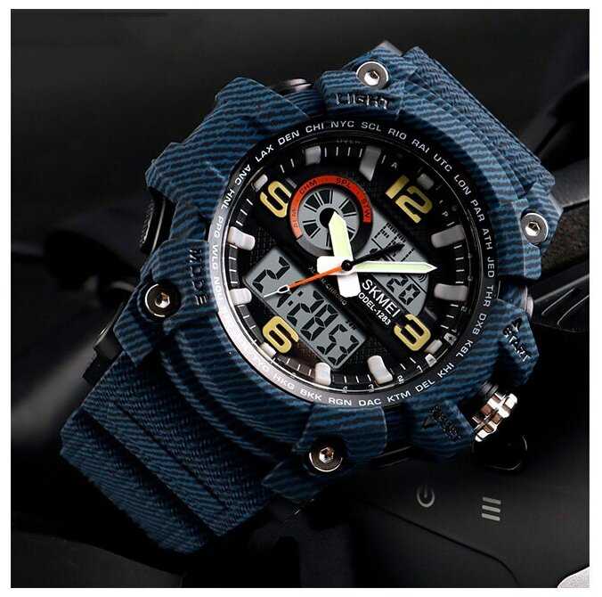 Часы мужские SKMEI 1155B - Army Green фотография 12