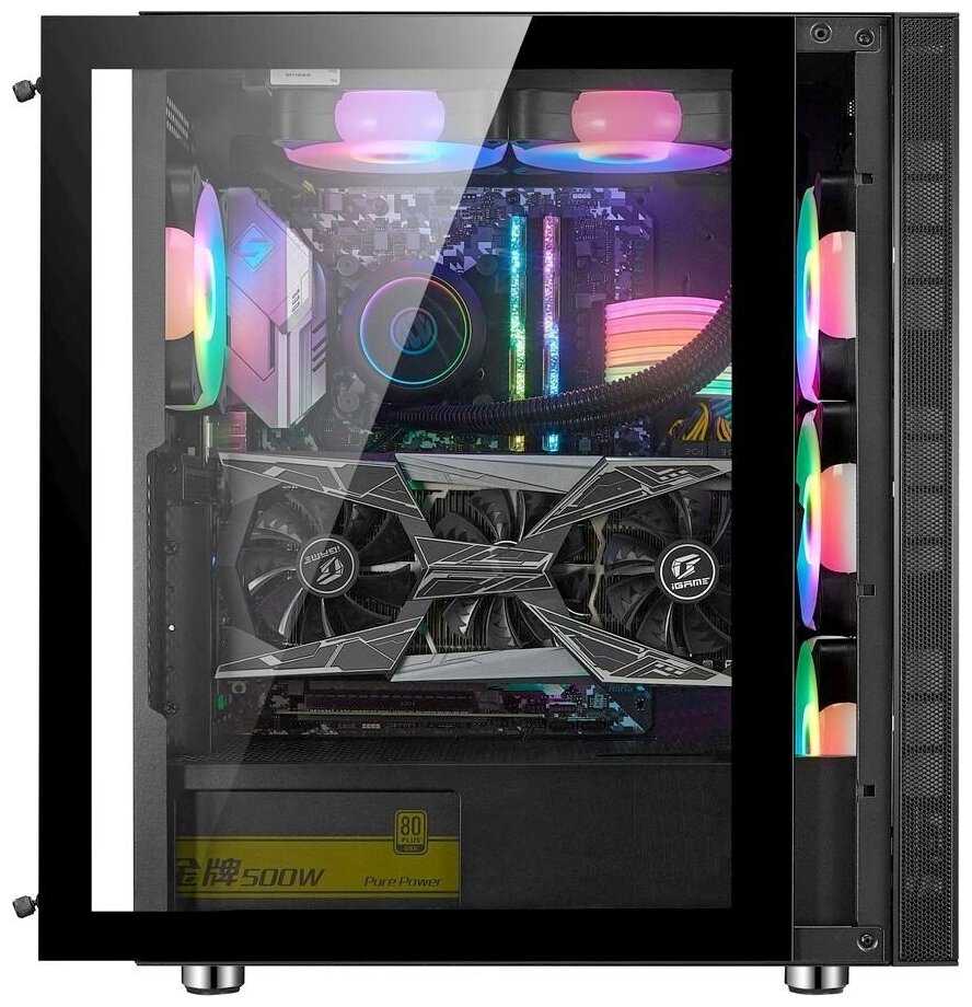 Корпус ATX Formula F-3703 черный фотография 4
