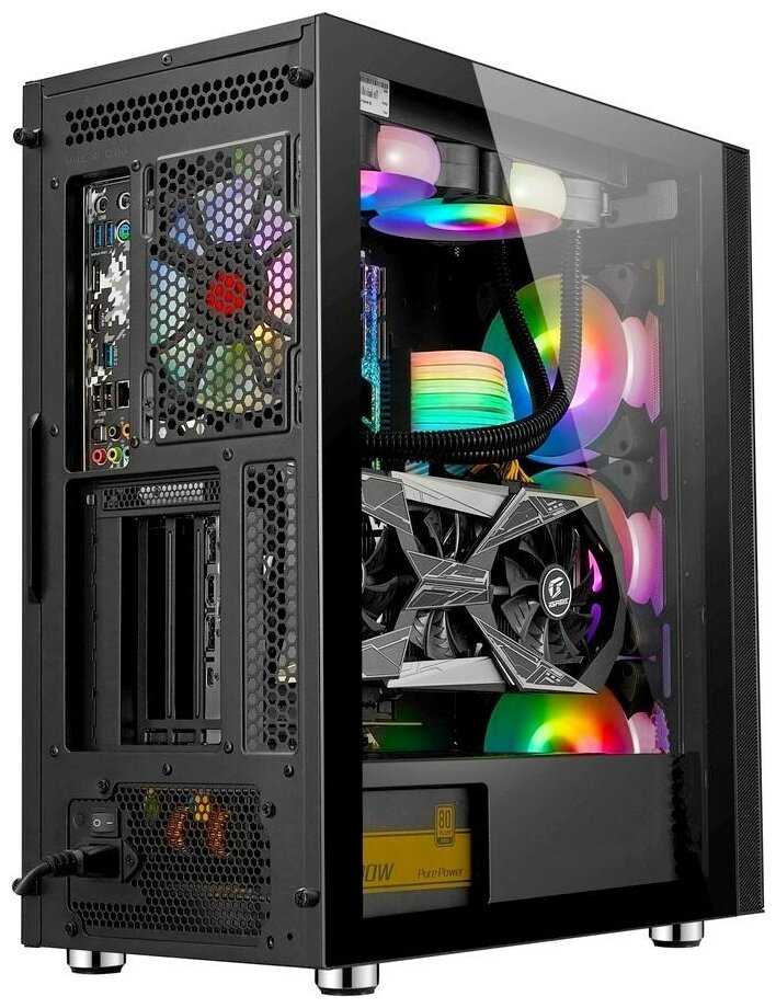 Корпус ATX Formula F-3703 черный фотография 5