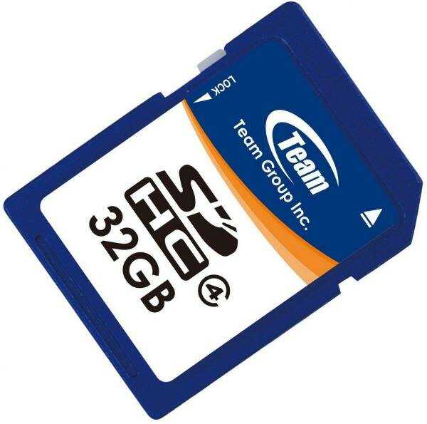 Карта памяти Team SDHC 32GB class 4 фотография 6