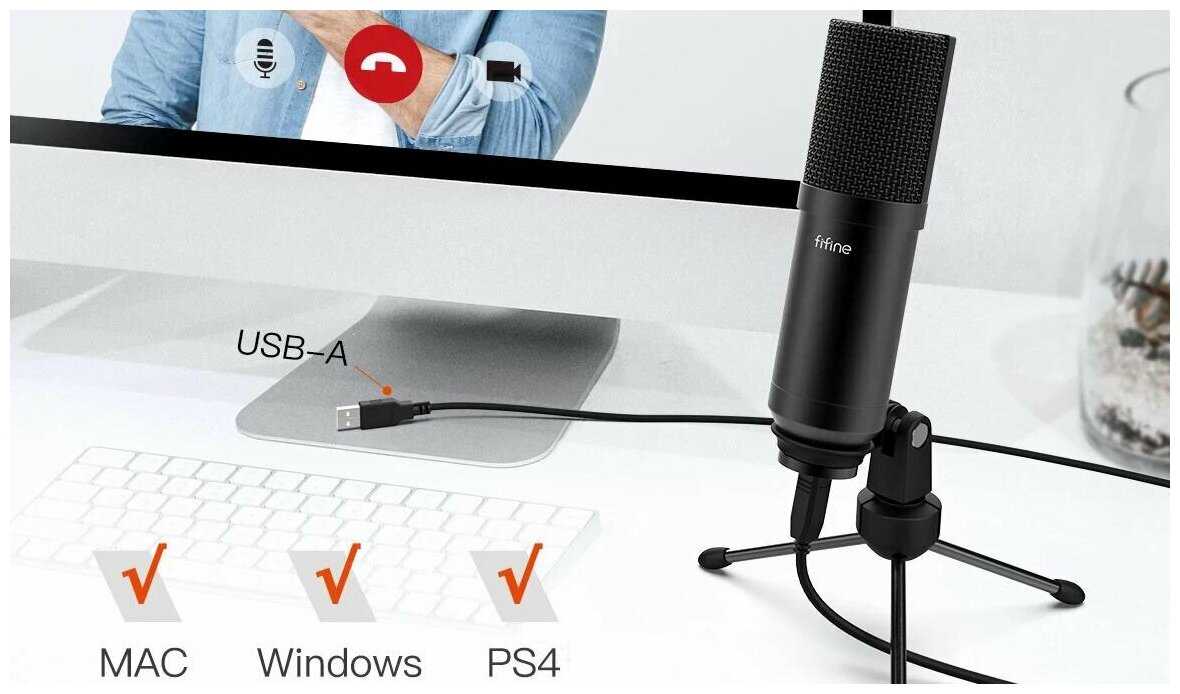 Микрофон Fifine T732 фотография 13