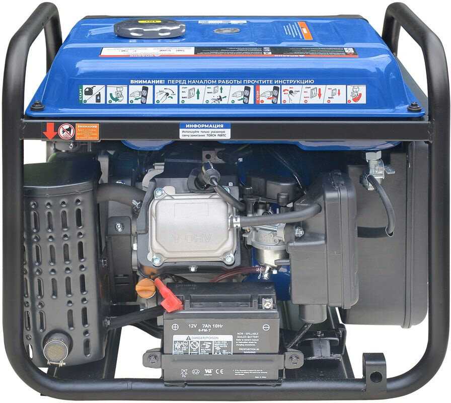 Бензиновый генератор ТСС SGG 4200Ei (60048) фотография 6