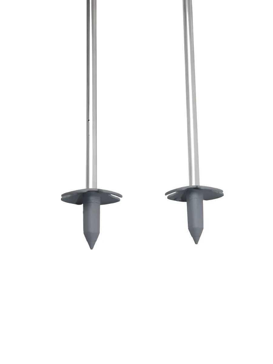 Лыжный комплект детский с креплениями и палками (75 см) фотография 22