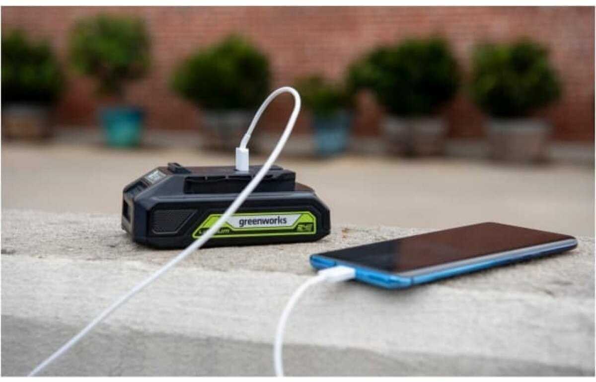 Аккумулятор Greenworks G24USB2 фотография 16