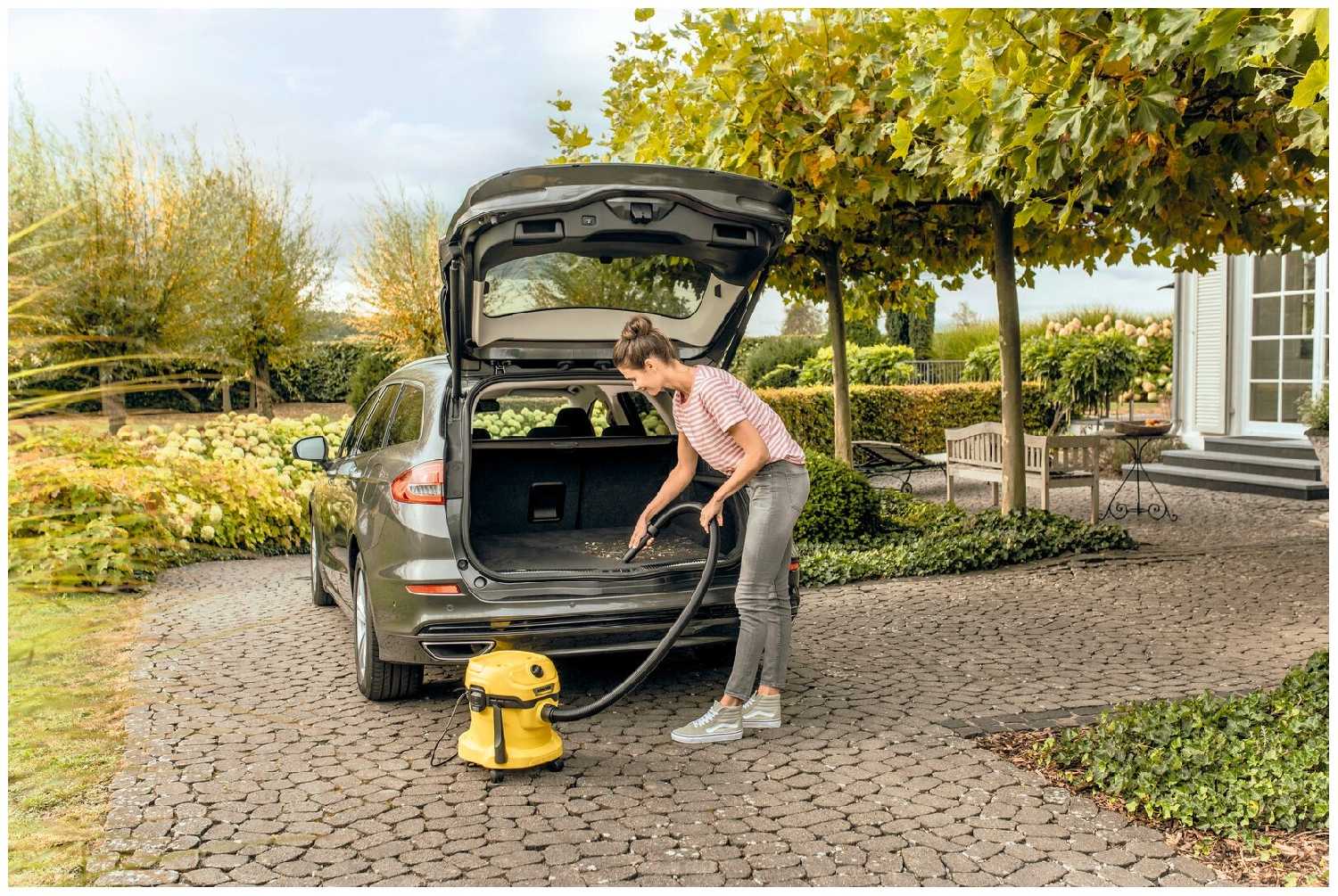 Профессиональный пылесос KARCHER WD 2 Plus V-12/4/18, 1000 Вт фотография 4