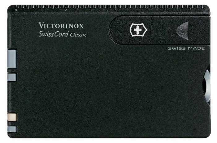 Нож многофункциональный VICTORINOX SwissCard Classic box (0.7100/0.7122/0.7133) фотография 8