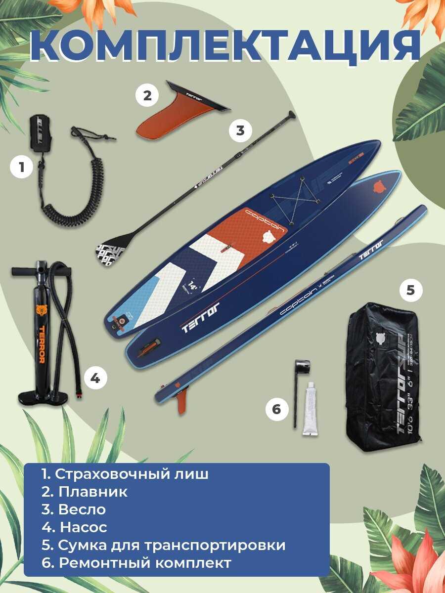 Сап борд TERROR TERROR 14.0x28x6 CAPTAIN S23 фотография 11