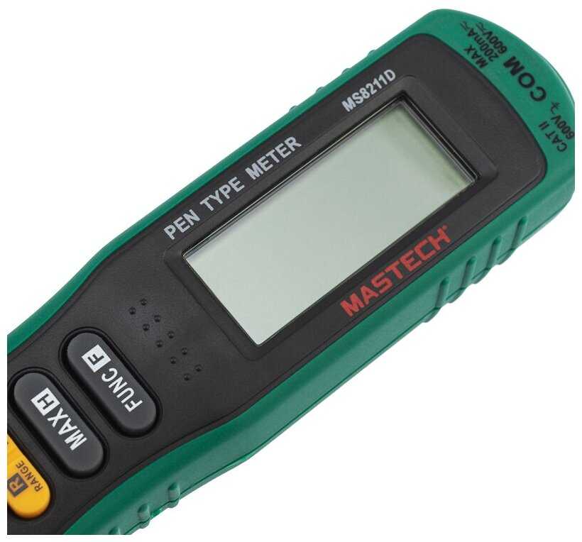 Цифровой мультиметр-пробник MS8211D MASTECH фотография 3