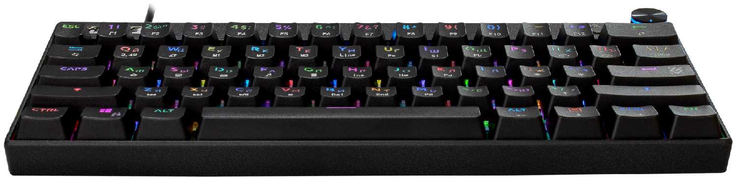 Беспроводная клавиатура Defender Banshee GK-315 RU, RGB, BT 5.0, 2.4 GHz, провод PC фотография 3