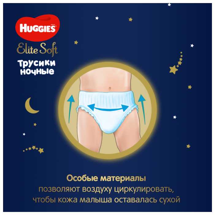 Huggies трусики ночные Elite Soft 3 (6-11 кг) 23 шт. фотография 5