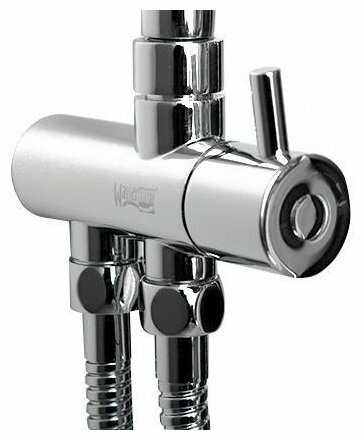 Душевая стойка WasserKRAFT A039, комбинированное фотография 3