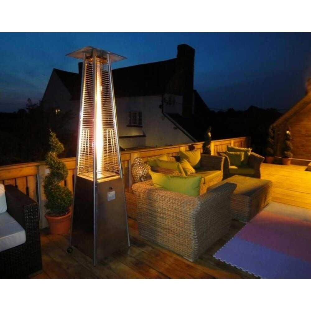 Газовый уличный обогреватель NeoClima 08HW-BW 13 кВт, 20 м2 фотография 8