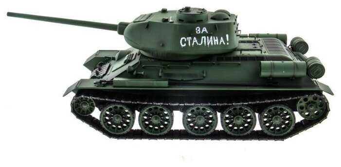 Танк Heng Long T-34/85 (3909-1PRO), 1:16, 52 см фотография 2