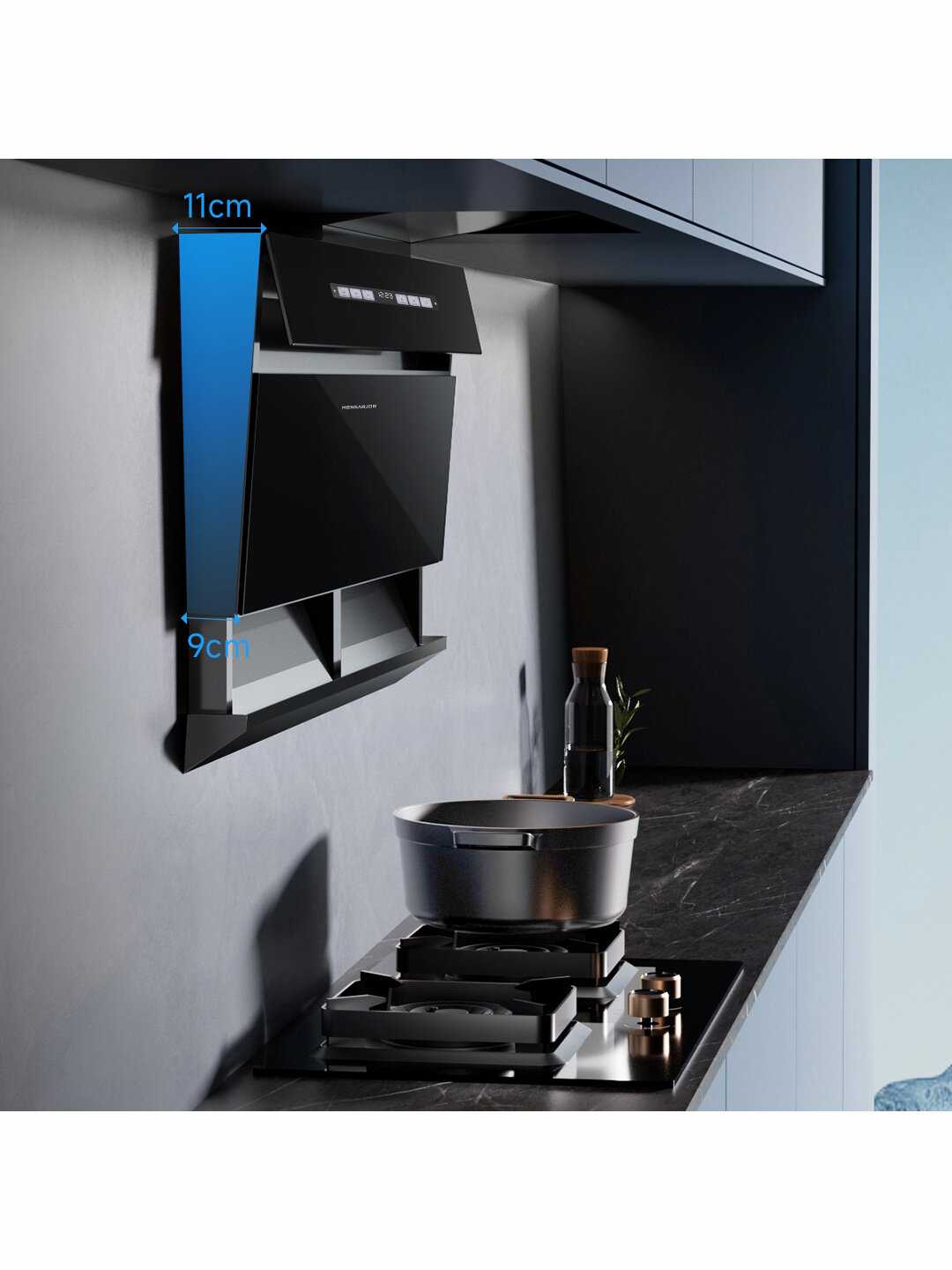 Вытяжка Xiaomi Mensarjor Ultra Thin Range Hood (CXW-300-B01) фотография 4