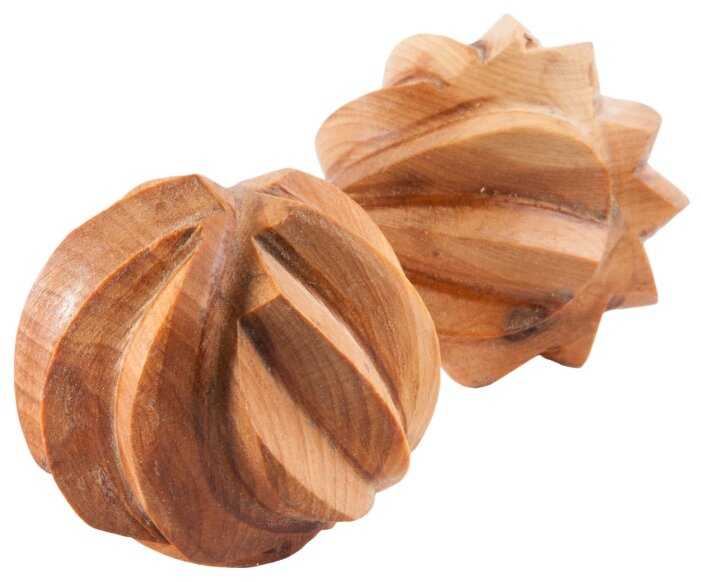 Тактильные можжевеловые шарики рифленые, Леснушки