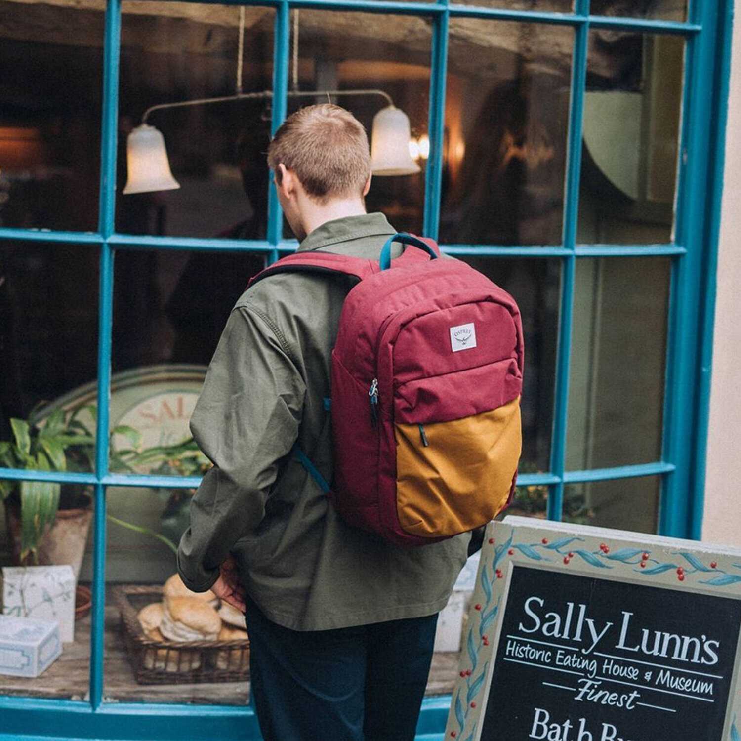 Рюкзак Osprey Arcane Extra Large Day (Porcelain Orange Heather) фотография 12