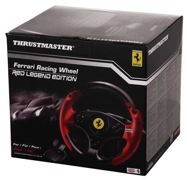 Комплект Thrustmaster Ferrari Racing Wheel Red Legend Edition фотография 3