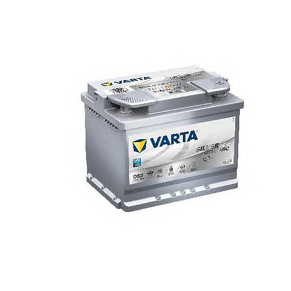 Аккумулятор для спецтехники VARTA Silver Dynamic AGM D52 (560 901 068) фотография 6