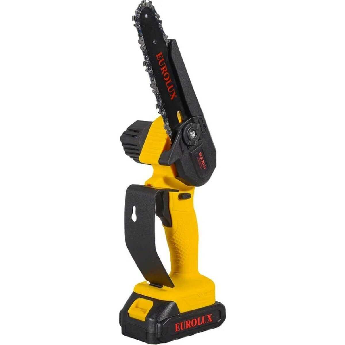 Электропила аккумуляторная Eurolux ELS-20-Li фотография 2