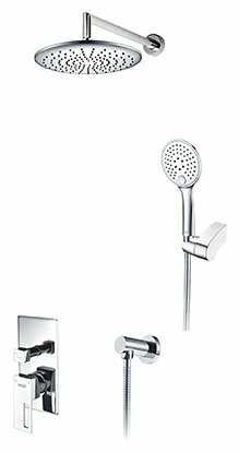 Верхний душ WasserKRAFT A14130, хромоникелевое