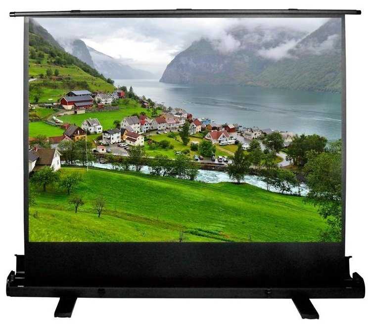 Экран Cactus 102x180см FloorExpert CS-PSFLE-180X102 16:9 напольный рулонный фотография 4